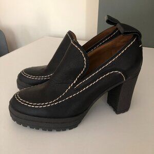 See by Chloe CLAUDIA black leather pumps